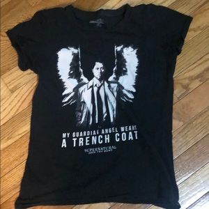 Black supernatural tshirt
